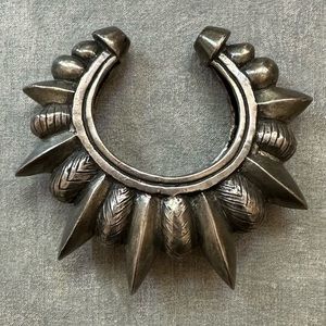 Pamela Love Spike Tribal Cuff Silver